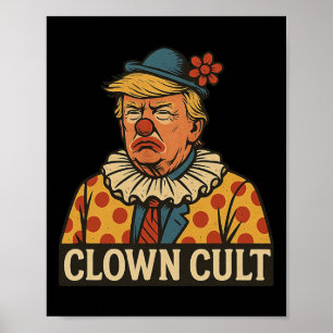 Affiche Culte de Clown de Donald Trump Faire de l'Amérique
