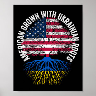 Affiche Cultivé en Amérique, Racines Ukrainiennes