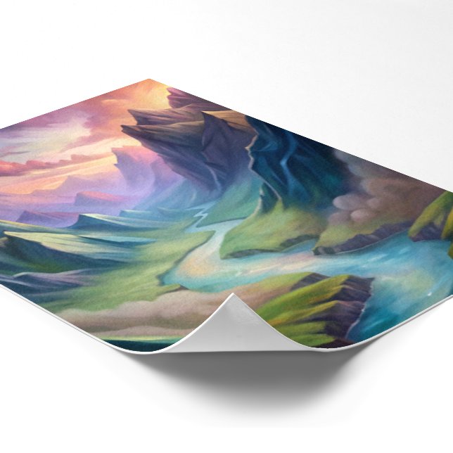 Affiche Culture et nature chinoises (Coin)