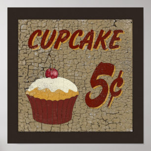 Affiche Cupcake