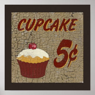 Affiche Cupcake