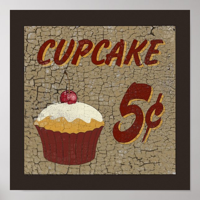 Affiche Cupcake (Devant)