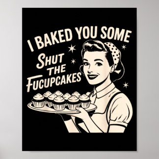 Affiche Cupcakes Cuites Quelques Fermer Les Fucupcakes Drô