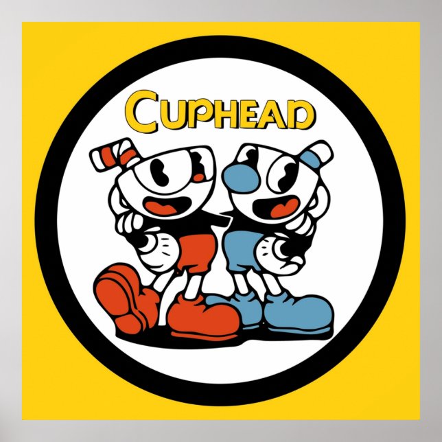 Affiche CUPHEAD Cuphead Mugman (Devant)