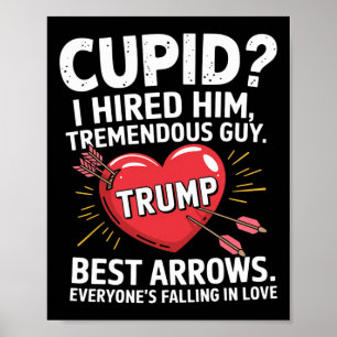 Affiche Cupid que j'ai embauché, gars formidable, meilleur