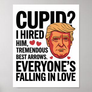 Affiche Cupidon que j'ai embauché, type formidable, meille