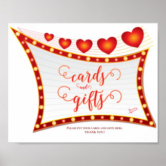 Affiche Cupid's Secret Valentine Baby Shower Cards & Gifts