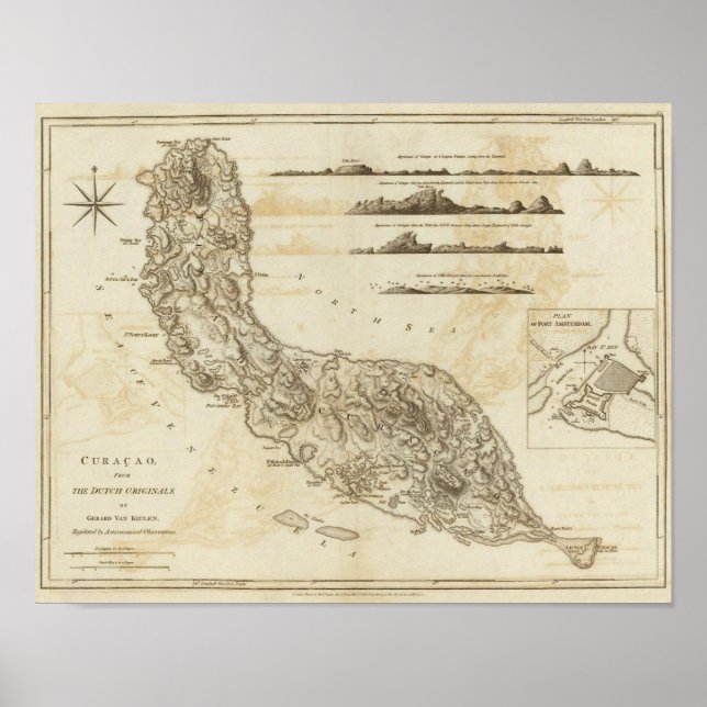 Affiche Curaçao (Devant)