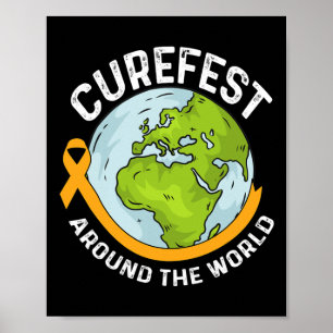 Affiche Curefest autour du monde Journée de sensibilisatio