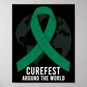 Affiche Curefest autour du monde Liver Cancer Sensibilisat