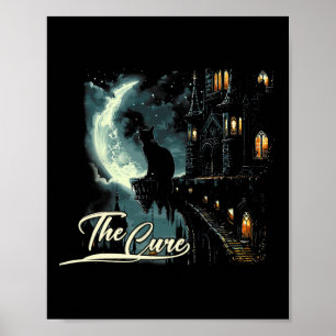 Affiche Cures Graphisme Musicien D'Art Funny Animal Chat A