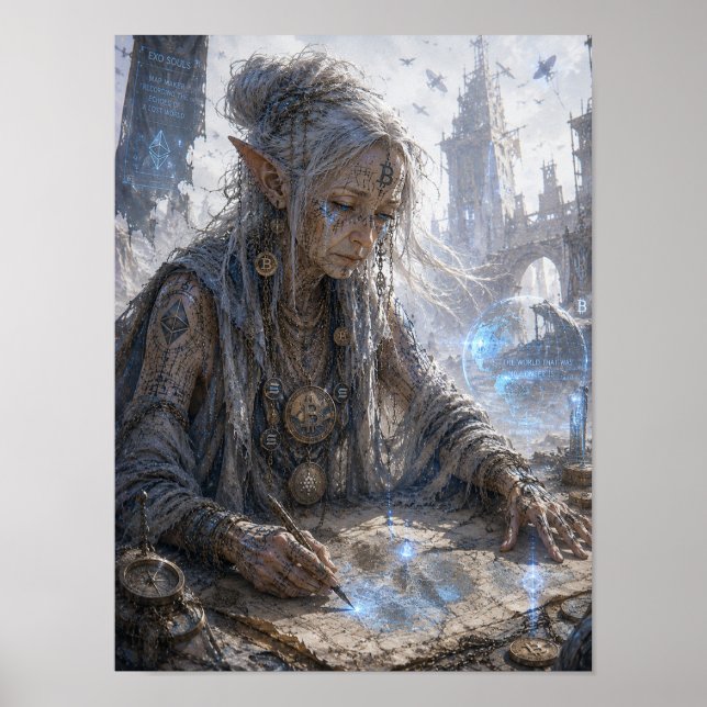 Affiche Curiosité / Cartographe / Monde Perdu (Devant)