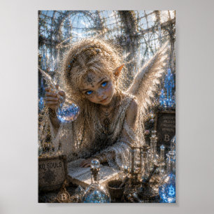 Affiche Curiosité / Petit Alchimiste / Serre de cristal