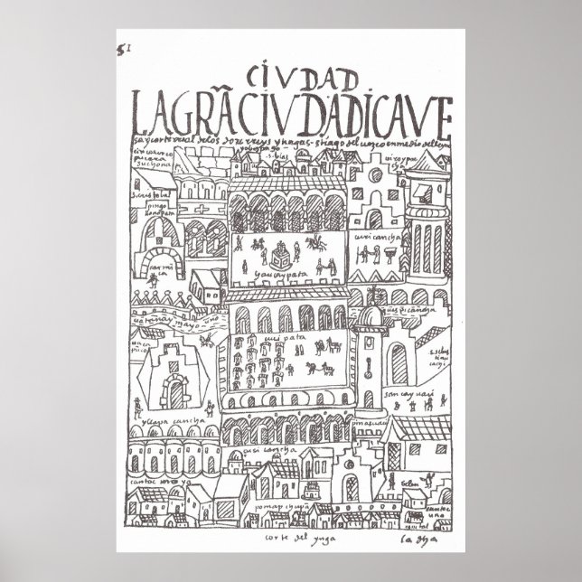 Affiche Cusco (Devant)