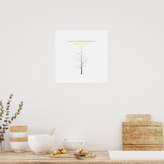 Affiche Custom Family Tree: Elegant Minimalist Art