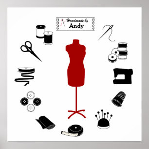 Affiche Customiser l'affiche du Étiquette