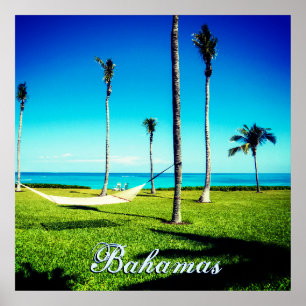 Affiche Customisez votre texte Bahamas