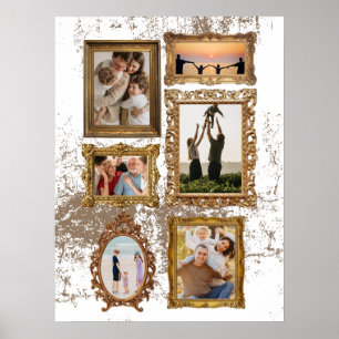 Affiche Customizable Vintage Frames