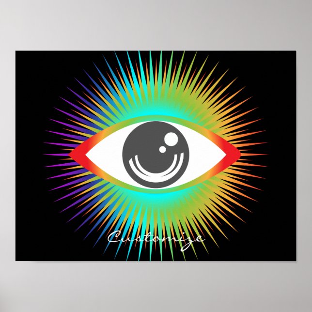 Affiche Cute All-Visualiser Alien Oeil Thunder_Cove (Devant)