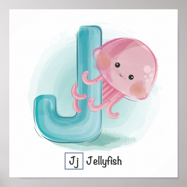 Affiche Cute Animal Alphabet (Devant)