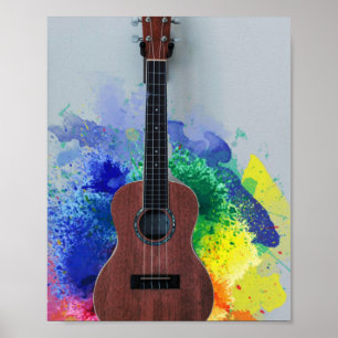 Affiche Cute Bass Guitare