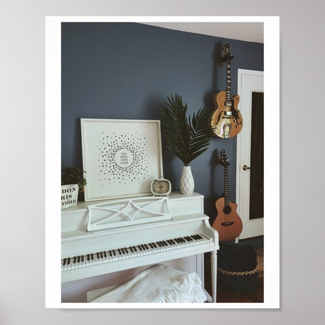 Affiche Cute Bass Guitare (Devant)