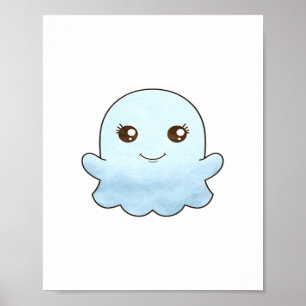 Affiche Cute Boo Design tendance Unique