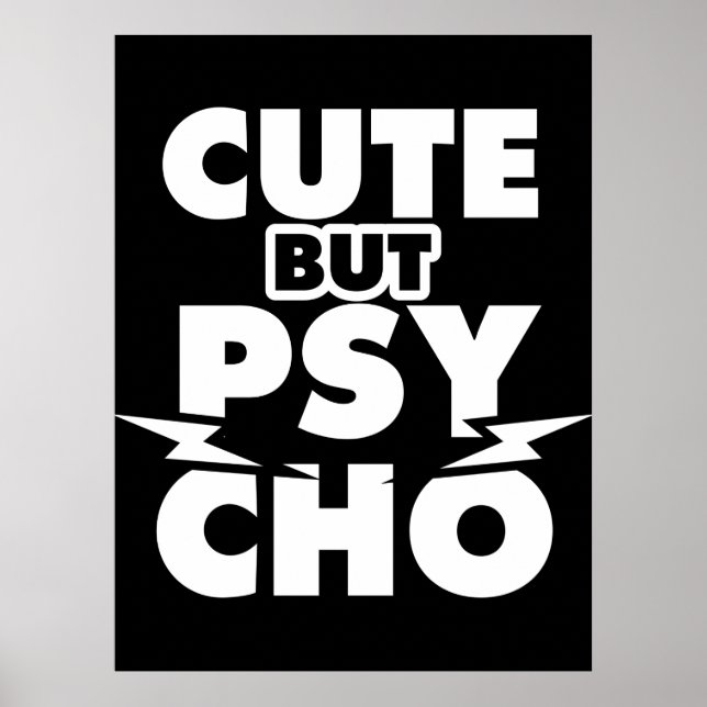 Affiche Cute But Psycho (Devant)