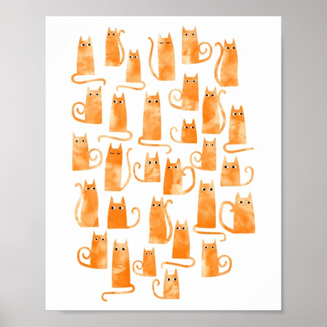 Affiche Cute Cat (Devant)