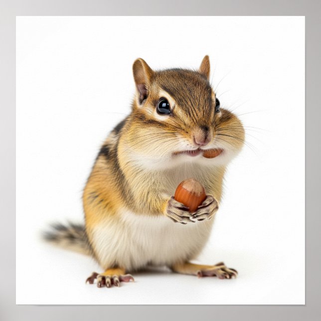 Affiche Cute Chipmunk (Devant)