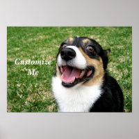 Cute Corgi Chien personnalisé