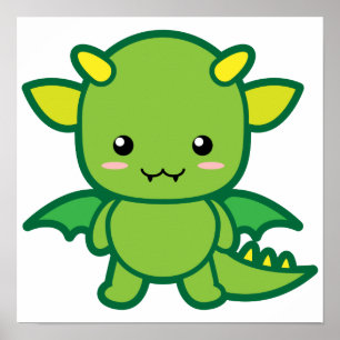 Affiche Cute Dragon