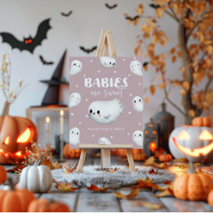 Affiche Cute Éffrayant Un Halloween Les bébés sont doux