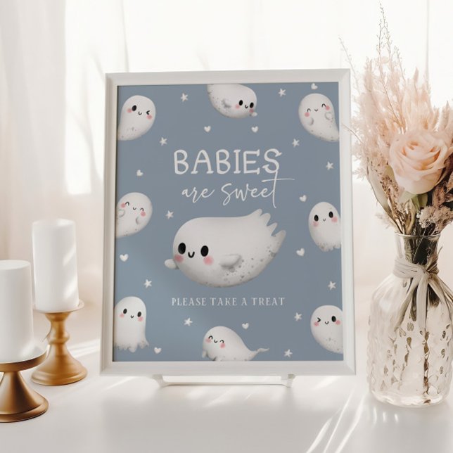Affiche Cute Éffrayant Un Halloween Les bébés sont doux (Créateur téléchargé)