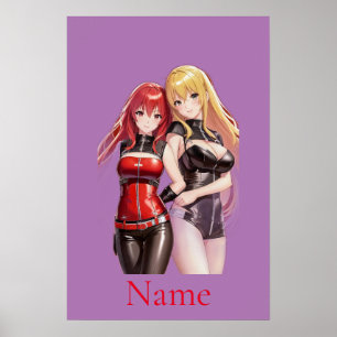 Affiche Cute Girls Anime Thunder_Cove