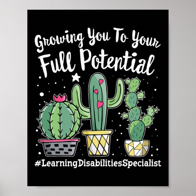 Affiche Cute Learning Disabilities Specialist Squad retour (Devant)