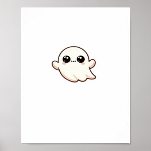 Affiche Cute Little Boo Basic Clean