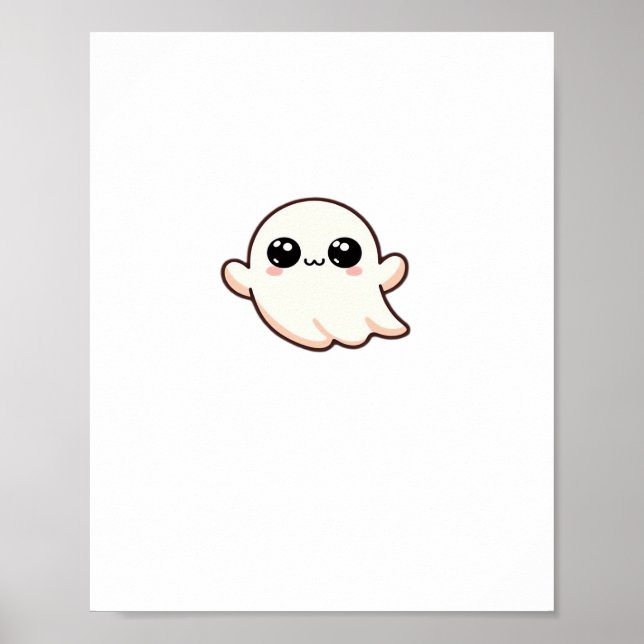 Affiche Cute Little Boo Basic Clean (Devant)