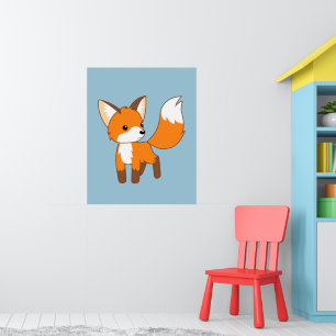 Affiche Cute Little Fox
