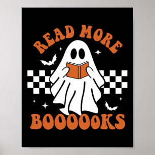 Affiche Cute Livres Ghost Read More Livres Fun Teacher Hal