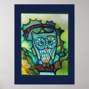 Affiche Cute Owl