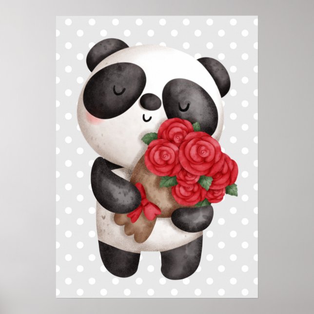 Affiche Cute Panda (Devant)
