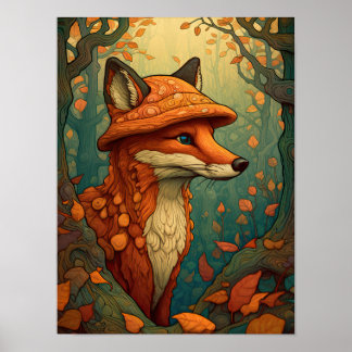 Affiche Cute renard
