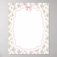 Cute Rose Bow Loch Shack Baby shower Maman-osa Bar