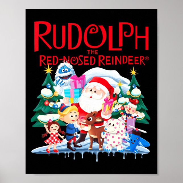 Affiche Cute Rudolph The Red Nosed Reindeer Christmas Spec (Devant)