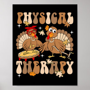 Affiche Cute Turquie Physique Thérapie Pt Pta Automne Ie
