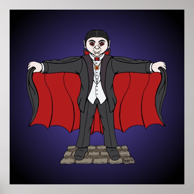 Affiche Cute Vampire/Dracula (Devant)