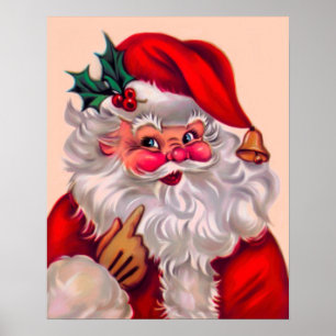 Affiche Cute vinification santa claus 2