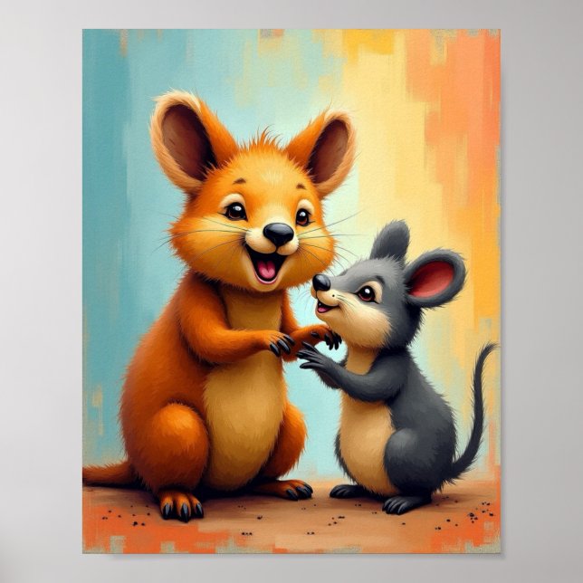Affiche CuteAnimal (Devant)