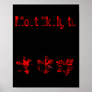 Affiche Cutecomfy Plus susceptible de boire tout l'eggnog